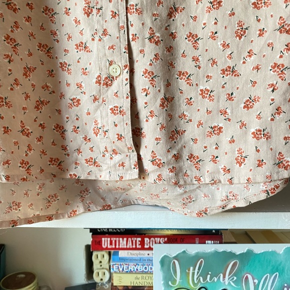 Madewell | Shrunken Ex-Boyfriend Shirt In Baby’s Breath - Picture 8 of 13